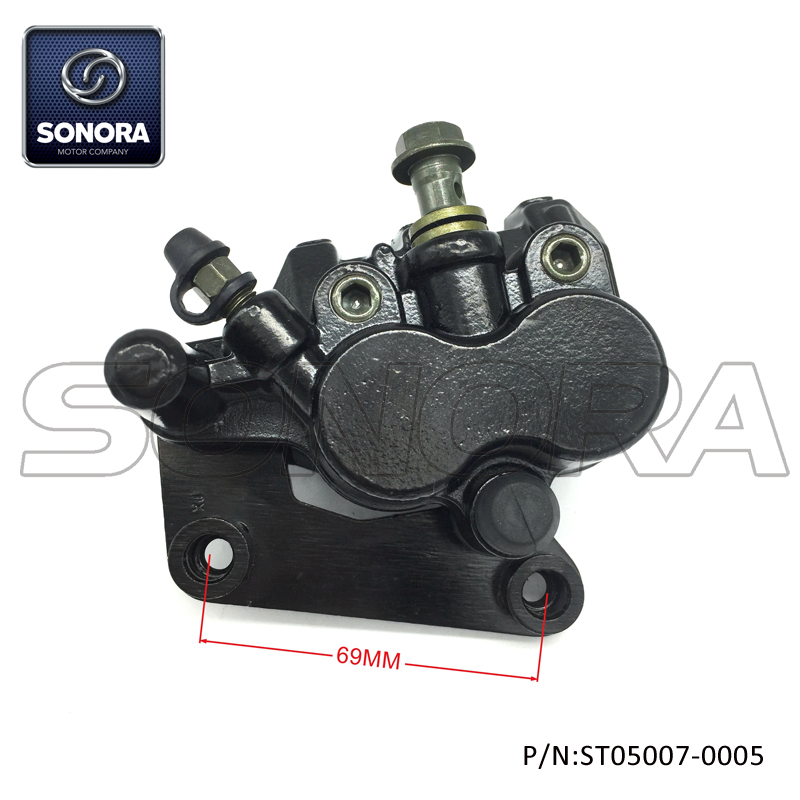 ST05007-0005 Front Brake Caliper for Kymco Agility 50,BAOTIAN BT49QT-7 (3) ST05007-0005 Pinza de freno delantera para Kymco Agility 50, BAOTIAN BT49QT-7 (3)