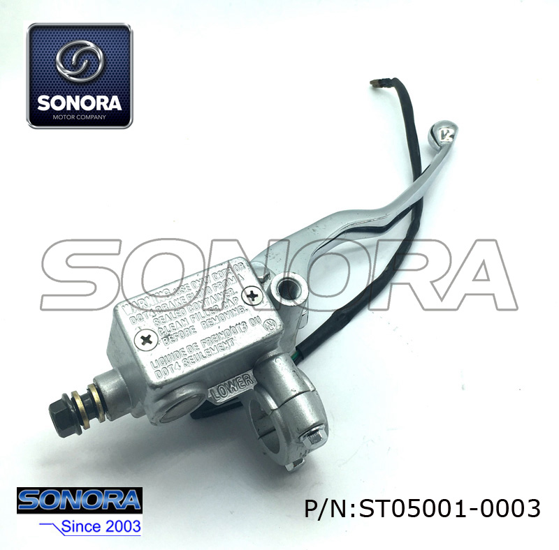 ST05001-0003 Baotian BT49QT-11front master cylinder(1) ST05001-0003 Baotian BT49QT-11 cilindro maestro delantero (1)