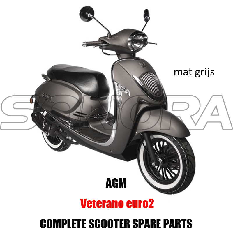 AGM Veterano-mat grijs AGM Veterano-mat grijs