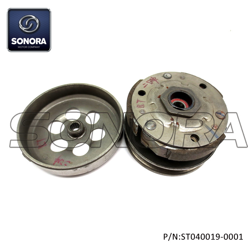 ST04019-0001 1E40QMA 1PE40QMB,50cc 2T,Clutch,rear pulley 2 ST04019-0001 1E40QMA 1PE40QMB, 50cc 2T, embrague, polea trasera 2