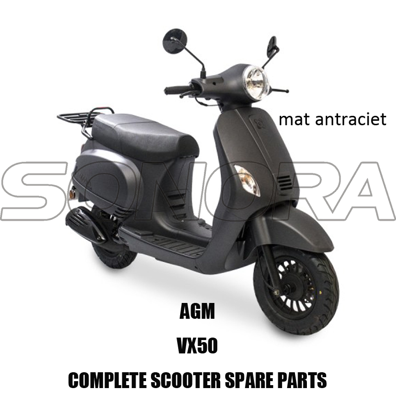 AGM VX50-mat antraciet Antraciet AGM VX50-mat