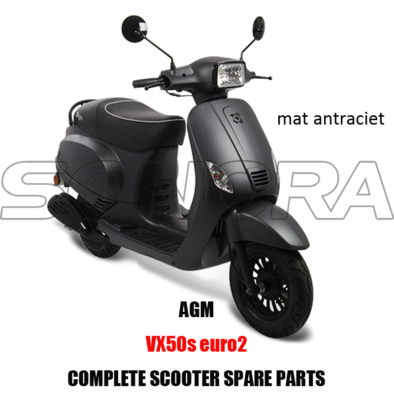 AGM VX50-mat antraciet Antraciet AGM VX50-mat