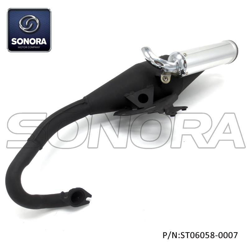 ST06058-0007 BAOTIAN spare part BT49QT-12cE3(4P)Rocky,Ghost 2T Exhaust (2) ST06058-0007 BAOTIAN repuesto BT49QT-12cE3 (4P) Rocky, Ghost 2T Escape (2)