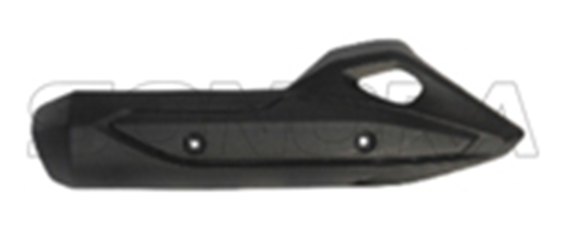 Exhaust heat fender Guardabarros térmico de escape