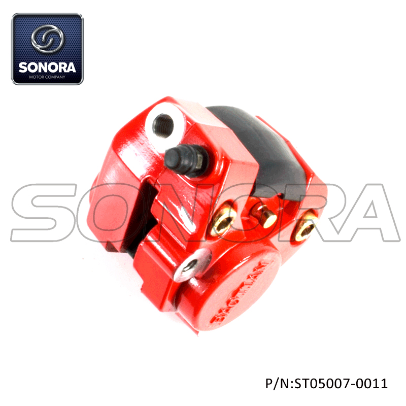 ST05007-0011 Front Brake Caliper for BAOTIAN BT49QT-20cA4 (4) ST05007-0011 Pinza de freno delantera para BAOTIAN BT49QT-20cA4 (4)