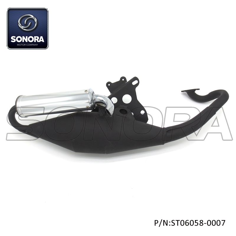 ST06058-0007 BAOTIAN spare part BT49QT-12cE3(4P)Rocky,Ghost 2T Exhaust (3) ST06058-0007 BAOTIAN repuesto BT49QT-12cE3 (4P) Rocky, Ghost 2T Escape (3)