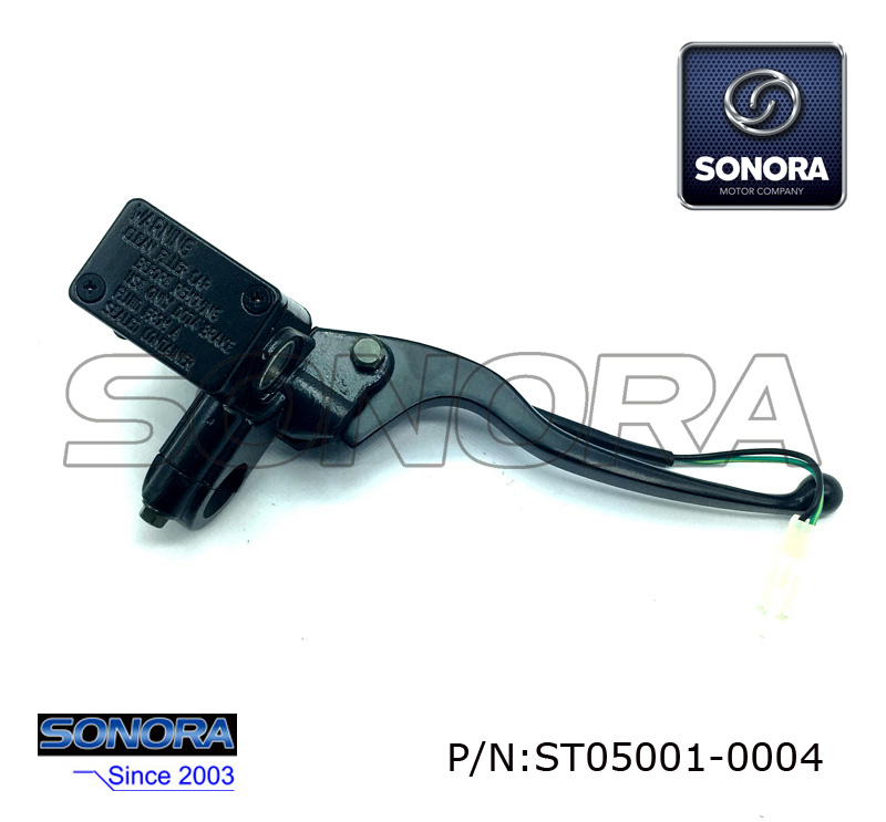 ST05001-0004 Baotian BT125T-2front master cylinder(1) ST05001-0004 Baotian BT125T-2 cilindro maestro delantero (1)