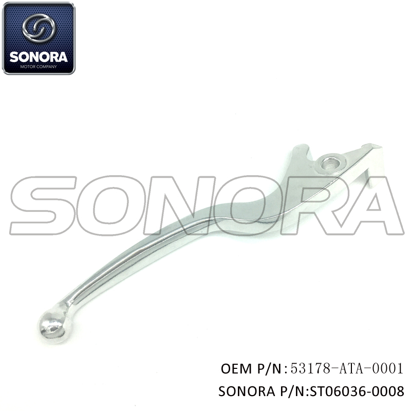 53178-ATA-0001 Front Brake Lever (right) (2) 53178-ATA-0001 Palanca de freno delantero (derecha) (2)