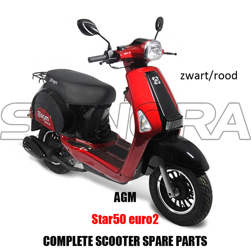 AGM star50-zwartrood AGM star50-zwartrood