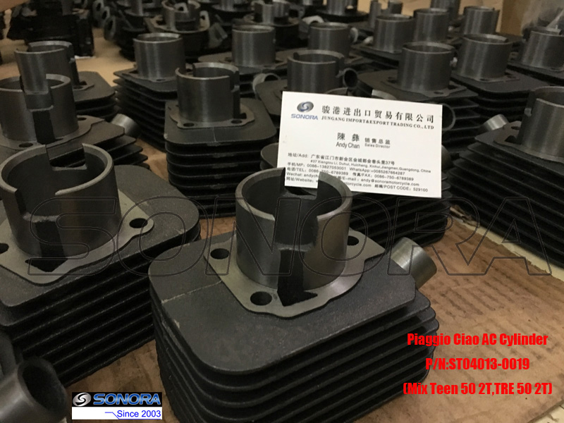 Piaggio Ciao AC Cylinder Kit from SONOR MOTOR Kit de cilindro de CA Piaggio Ciao de SONOR MOTOR