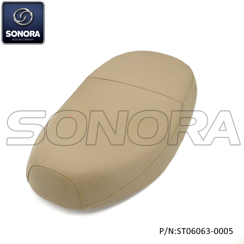 ST06063-0005 BAOTIAN SPARE PART BT49QT-11 white seat (1) ST06063-0005 REPUESTO BAOTIAN BT49QT-11 Asiento blanco (1)