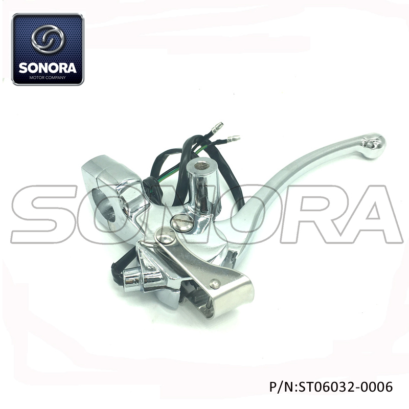 ST06032-0006 ZNEN ZN50QT-E1 RETRO Left lever (2) ST06032-0006 ZNEN ZN50QT-E1 RETRO Palanca izquierda (2)