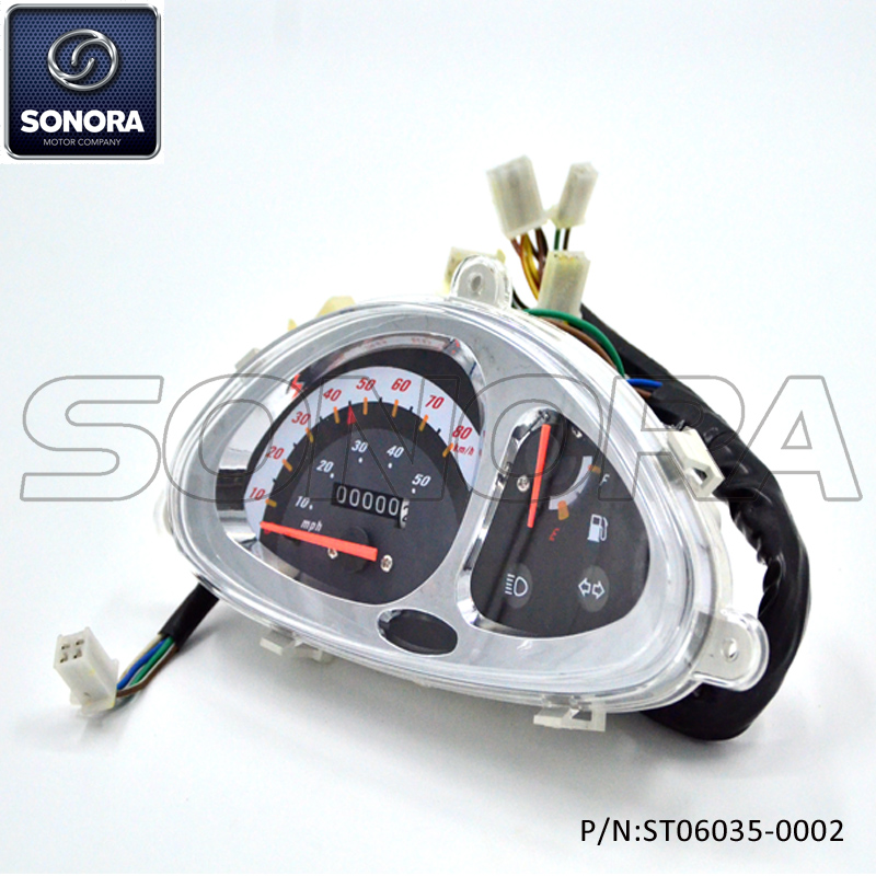ST06035-0002 BAOTIAN Spare part BT49QT-9R1Speedometer,Odometer (3) ST06035-0002 BAOTIAN Repuesto BT49QT-9R1 Velocímetro, cuentakilómetros (3)