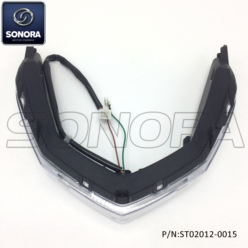 ST02012-0015 LONGJIA Spare part LJ50QT-3L Tail light (2) ST02012-0015 LONGJIA Pieza de repuesto LJ50QT-3L Luz trasera (2)