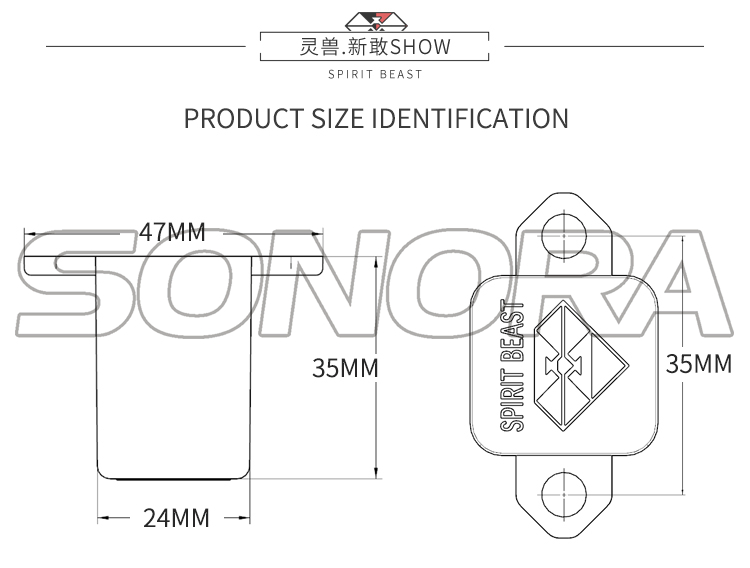 Spirit beast brake double flasher (8) Intermitente doble de freno de bestia espiritual (8)