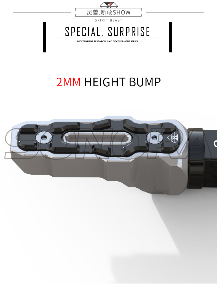 SPIRIT BEAST rear pedal (6) Pedal trasero SPIRIT BEAST (6)