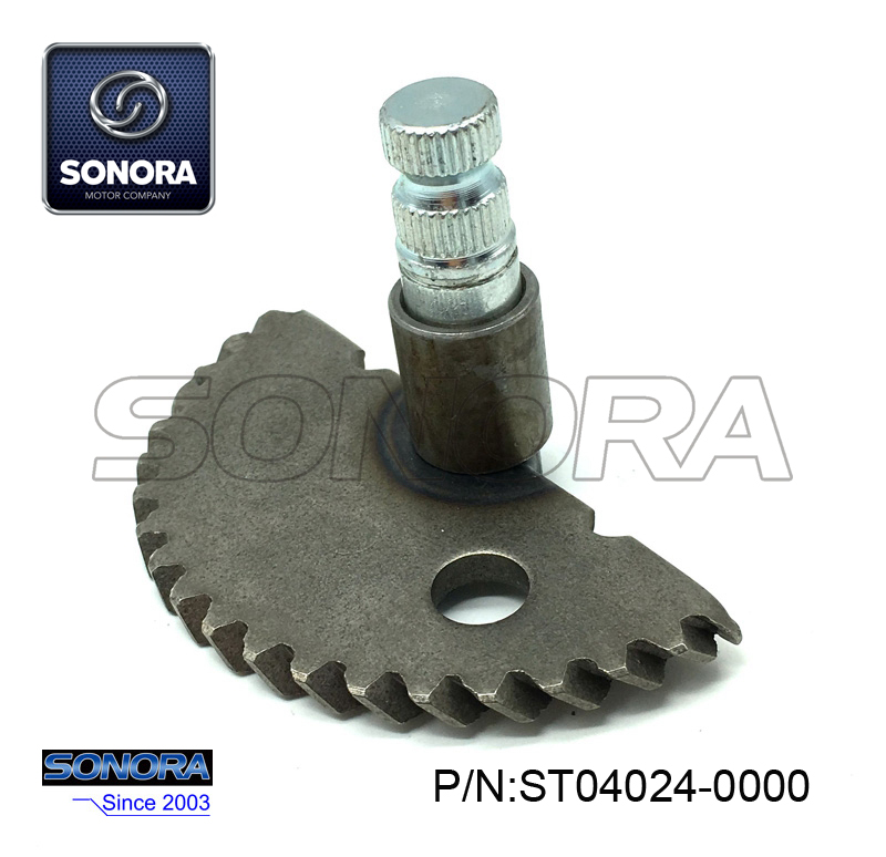 ST04024-0000 GY6-50 139QMA,B Kick Start Shaft Gear ST04024-0000 GY6-50 139QMA, B Engranaje del eje de arranque a patada