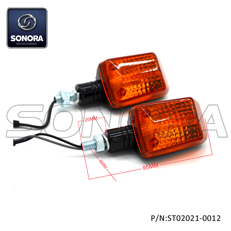 ST02021-0012 Plastic Shell, Bulb E-mark Bulb Light (2) ST02021-0012 Carcasa de plástico, bombilla Luz de bombilla con marca E (2)