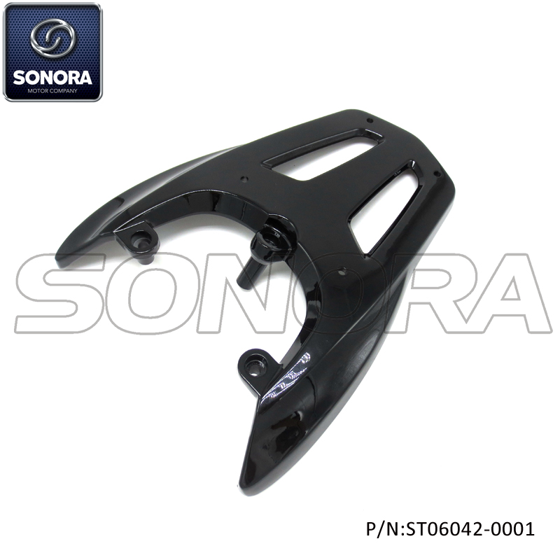 ST06042-0001 BAOTIAN SPARE PART BT49QT-9F3 Rear carrier (1) ST06042-0001 REPUESTO BAOTIAN BT49QT-9F3 Portaequipajes trasero (1)