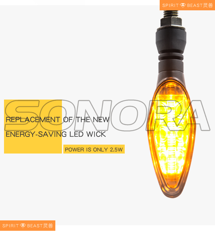 SPIRIT BEAST LED turn light L3 (2) Luz intermitente LED SPIRIT BEAST L3 (2)