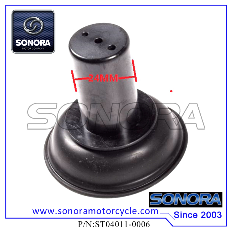 ST04011-0006 152QMI GY6-125,150 24MM Type A Carburettor Diaphragm (1) ST04011-0006 152QMI GY6-125,150 Diafragma de carburador tipo A de 24 mm (1)
