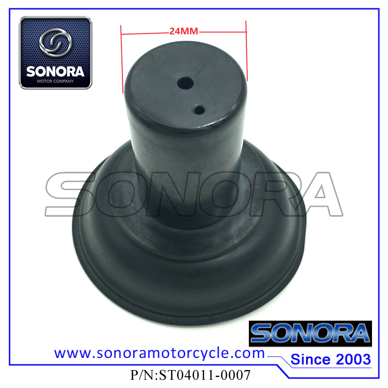ST04011-0007 152QMI GY6-125,150 24MM Type B Carburettor Diaphragm (1) ST04011-0007 152QMI GY6-125,150 Diafragma de carburador tipo B de 24 mm (1)