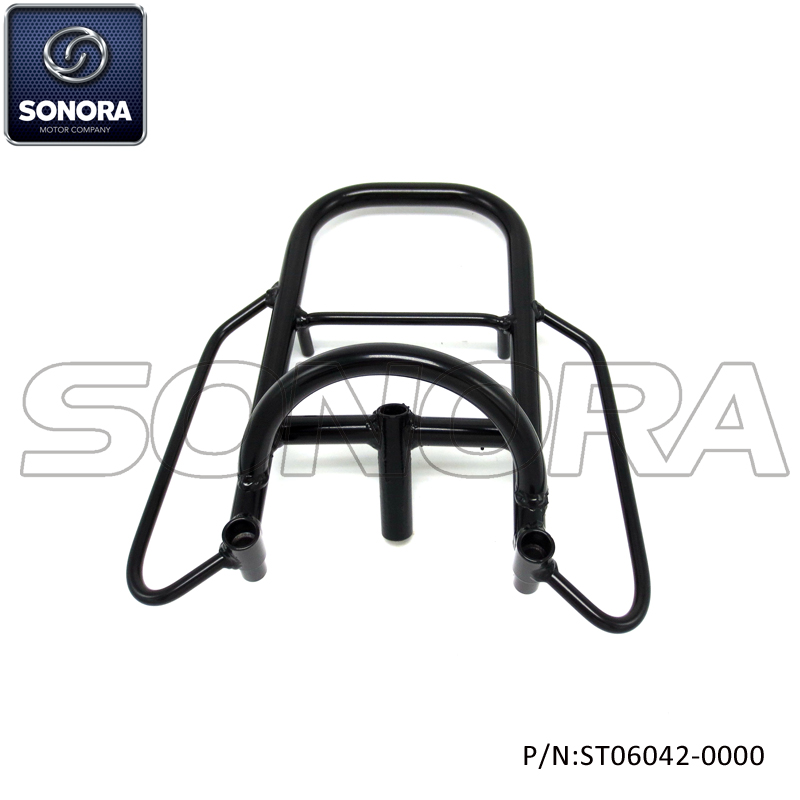 ST06042-0000 BAOTIAN SPARE PART BT49QT-9D Rear carrier (1) ST06042-0000 REPUESTO BAOTIAN BT49QT-9D Soporte trasero (1)