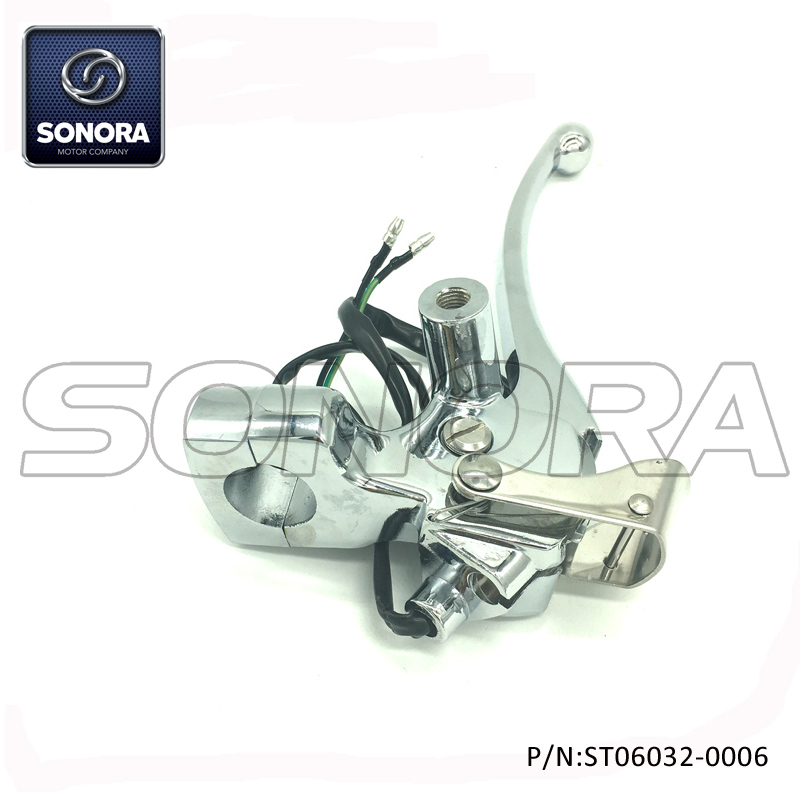 ST06032-0006 ZNEN ZN50QT-E1 RETRO Left lever (1) ST06032-0006 ZNEN ZN50QT-E1 RETRO Palanca izquierda (1)