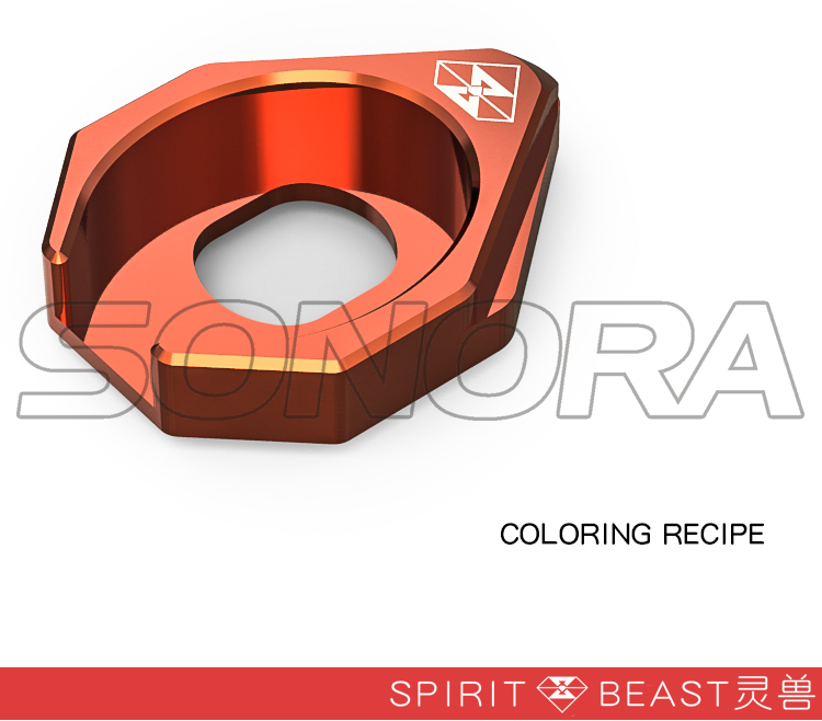 SPIRIT BEAST steering light base (7) Base de luz de dirección SPIRIT BEAST (7)