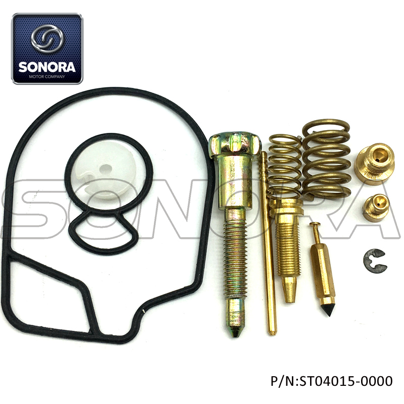ST04015-0000 CARBURETOR REPAIR REBUILD KIT Piaggio Typhoon, Keeway, CPI 17.5mm ST04015-0000 KIT DE RECONSTRUCCIÓN DE REPARACIÓN DE CARBURADOR Piaggio Typhoon, Keeway, CPI 17.5mm