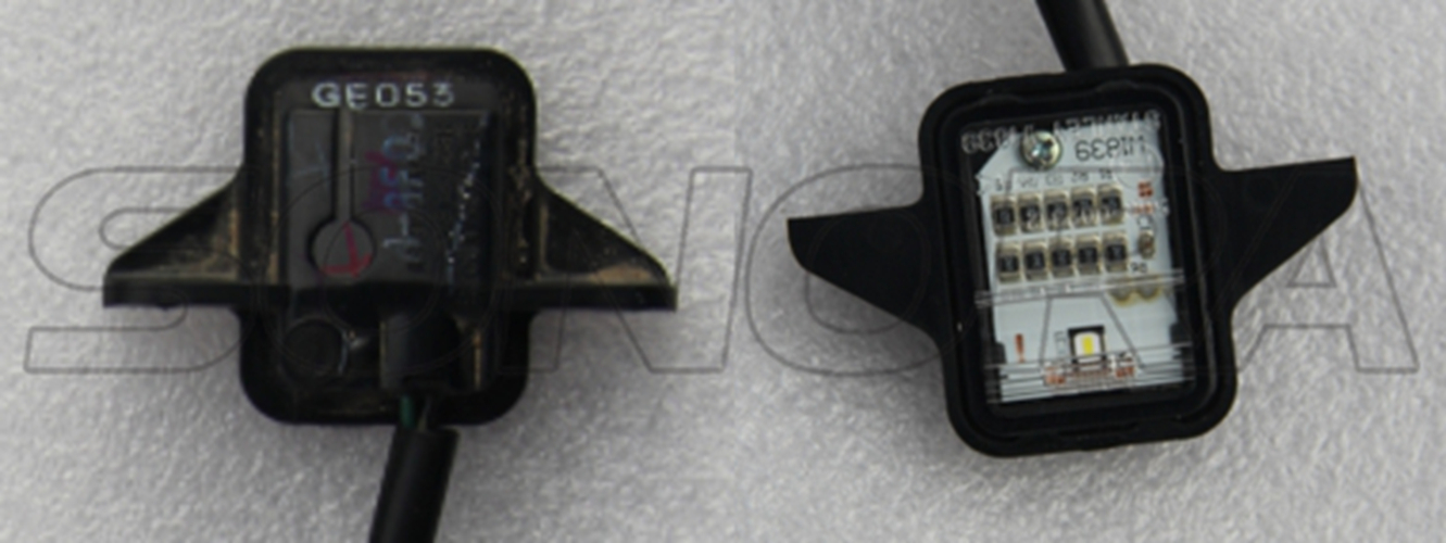 License light Luz de licencia