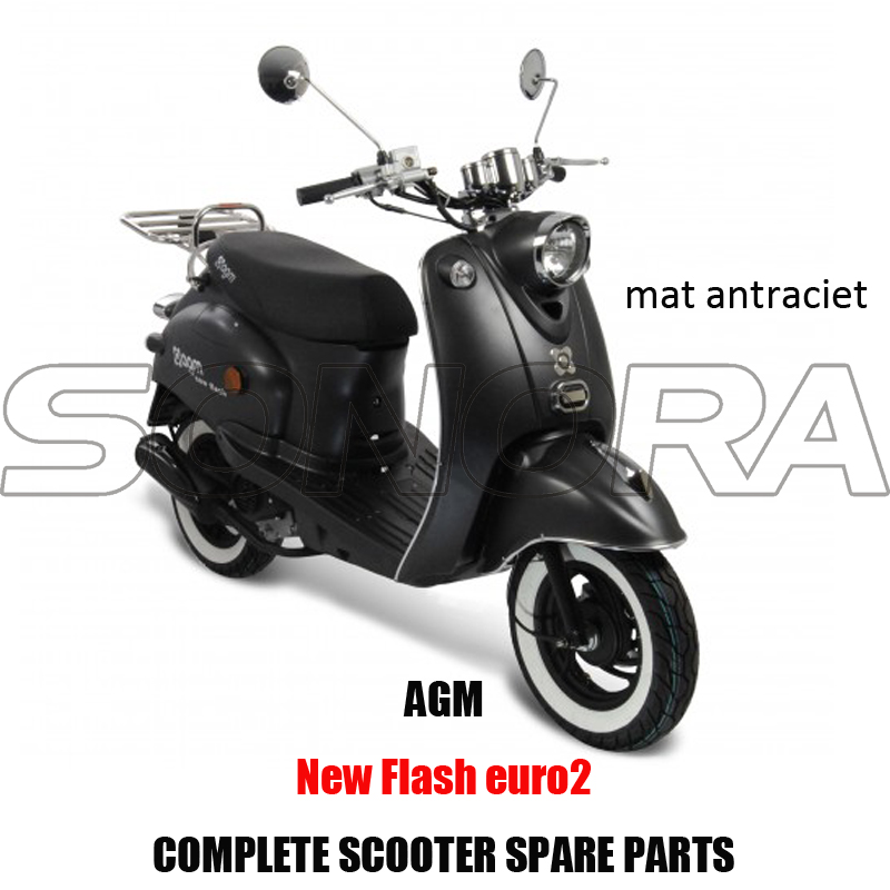 AGM New Flash-mat antraciet AGM Nuevo Flash-mat antraciet