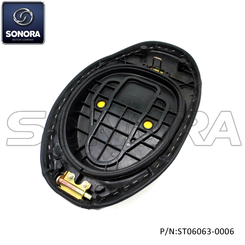 ST06063-0006 BAOTIAN SPARE PART BT49QT-11 black seat (4) ST06063-0006 REPUESTO BAOTIAN BT49QT-11 asiento negro (4)