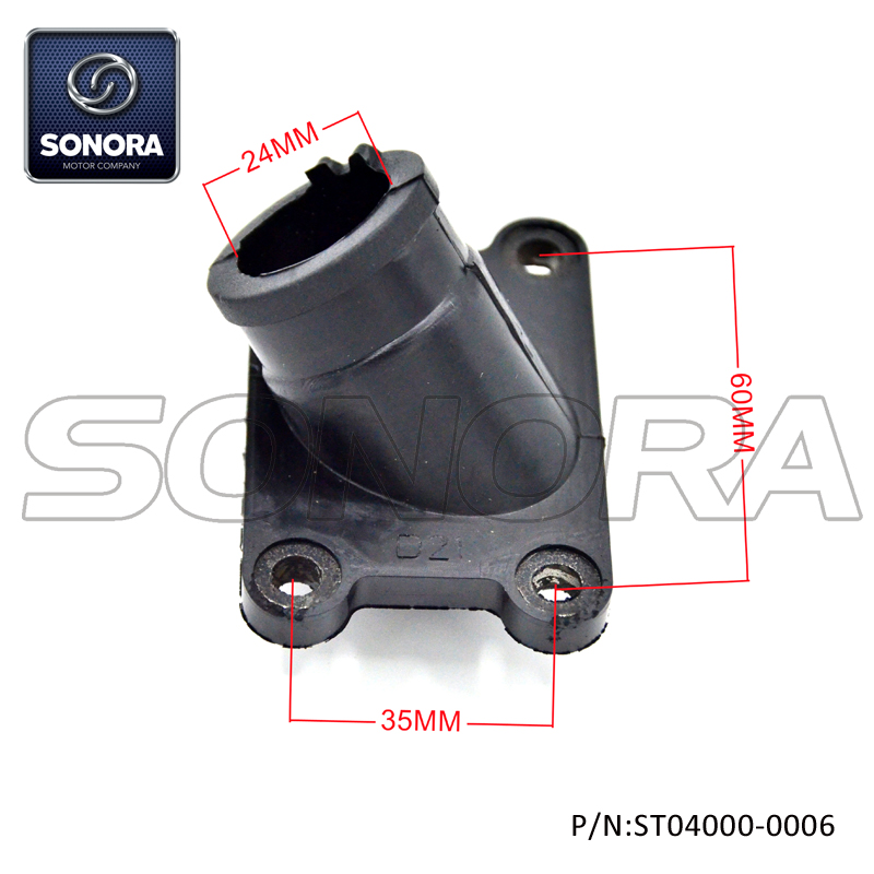 ST04000-0006 MINARELLI AM6 intake manifold (2) ST04000-0006 MINARELLI AM6 colector de admisión (2)