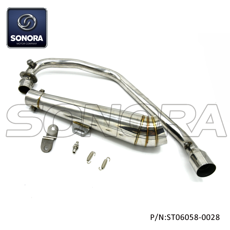 Stainless steel Classic Exhaust Escape clásico de acero inoxidable