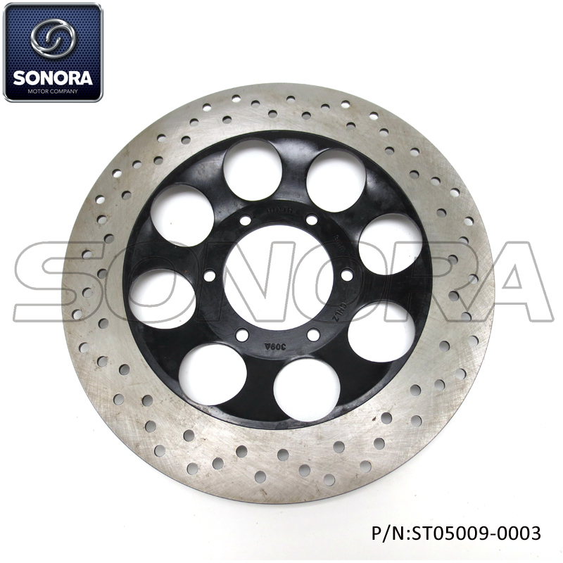 ST05009-0003 QM125-2D Front brake disc (1) ST05009-0003 QM125-2D Disco de freno delantero (1)