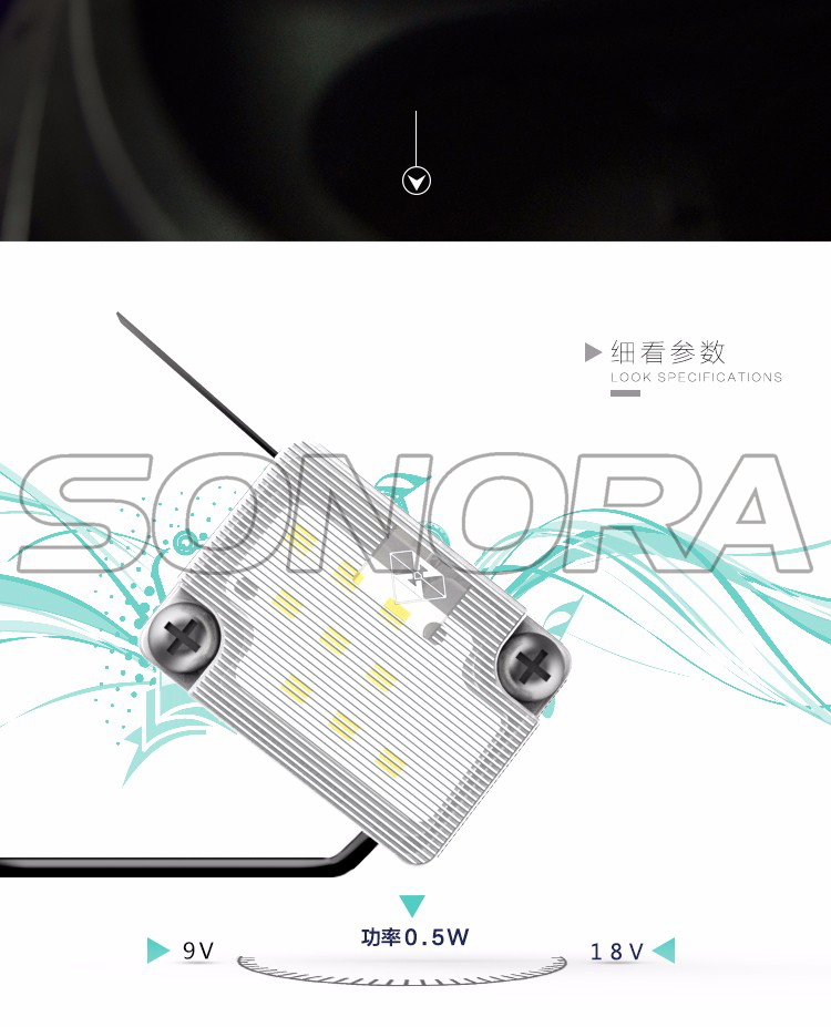 SPIRIT BEAST LED Block Barrel Lamp (4) Lámpara de barril de bloque LED SPIRIT BEAST (4)