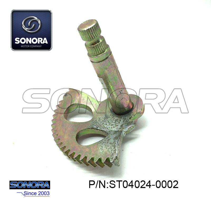 ST04024-0002 BAOTIAN 1E4QMB 85MM Kick Start Shaft Gear ST04024-0002 BAOTIAN 1E4QMB 85MM Engranaje de eje de arranque a patada
