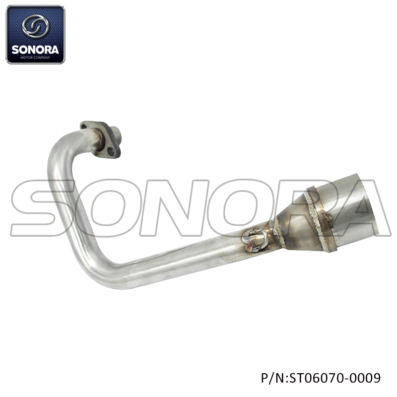 Exhaust front pipe for Piaggio 2V scooter（P/N:ST06070-0009) Top Quality