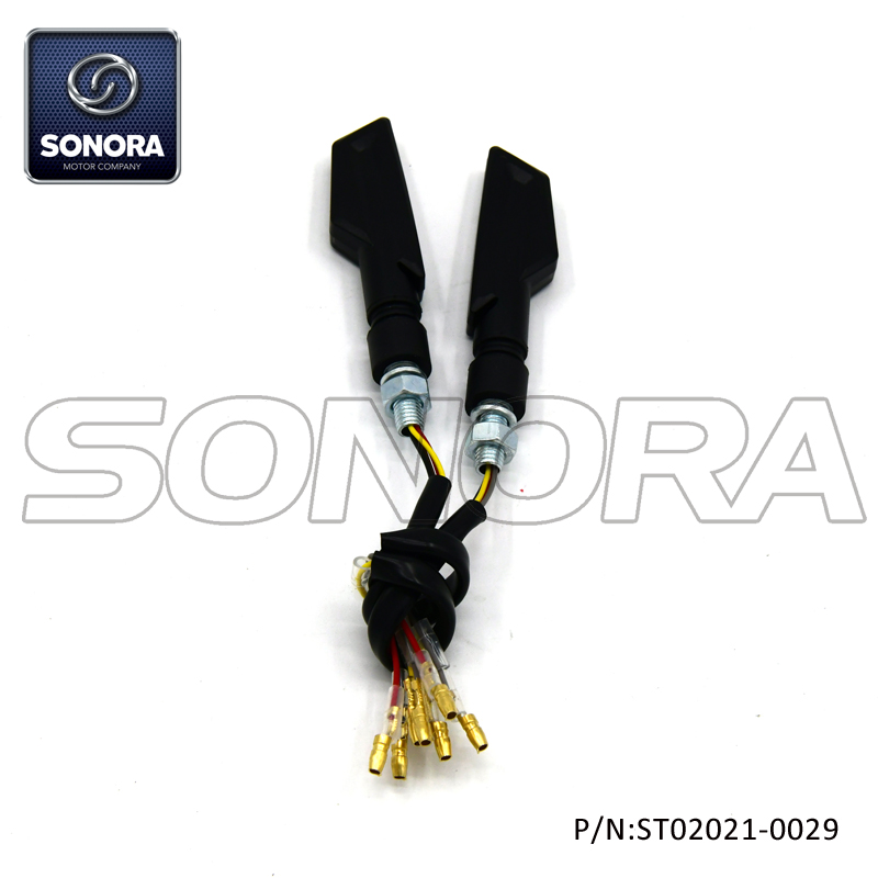 Luz intermitente LED con marca E