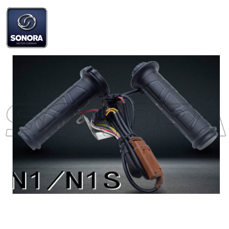 Conjunto de empu&ntilde;adura izquierda NIU N1 y empu&ntilde;adura del acelerador derecho