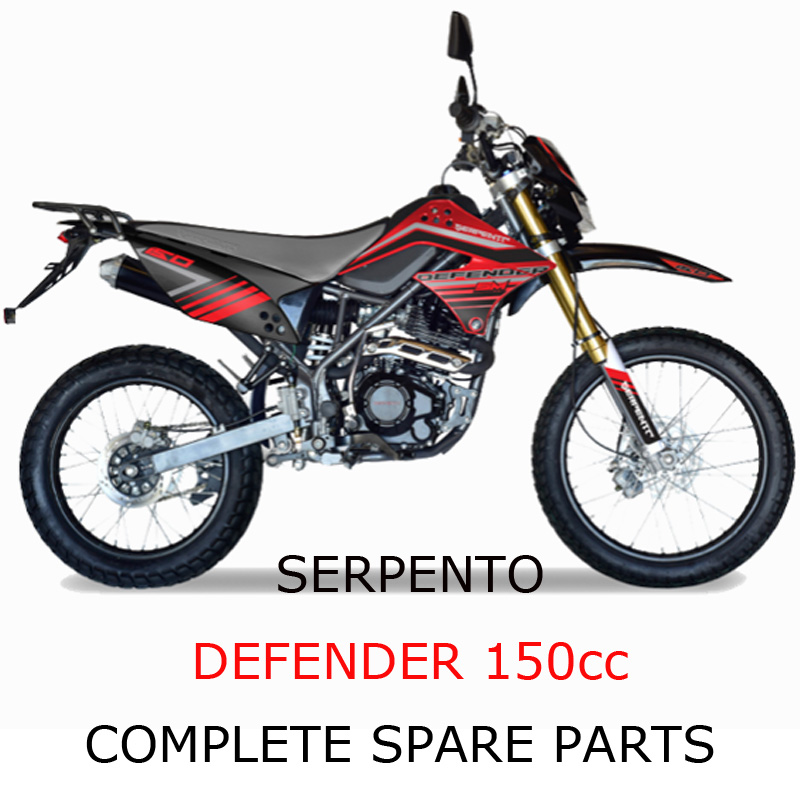 Serpento Dirt Bike DEFENDER150cc Pieza