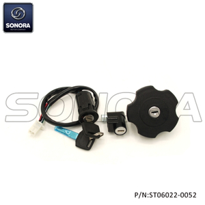 QINGQI QM200GY Ignition lock set (P/N:ST06022-0052) Top Quality