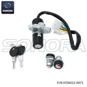 Derbi senda Rieju lock set 6 wires(P/N:ST06022-0071) Top Quality