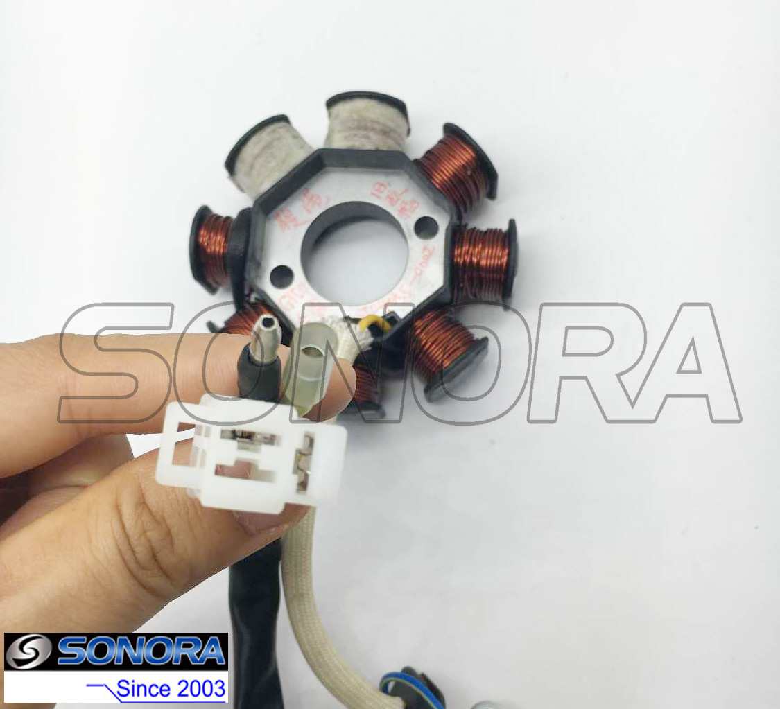 bobina de estator de onda completa