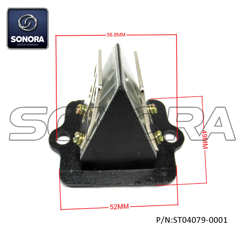 ST04079-0001 V&aacute;lvula de l&aacute;minas para Piaggio Typhoon, Vespa, Gilera (3)