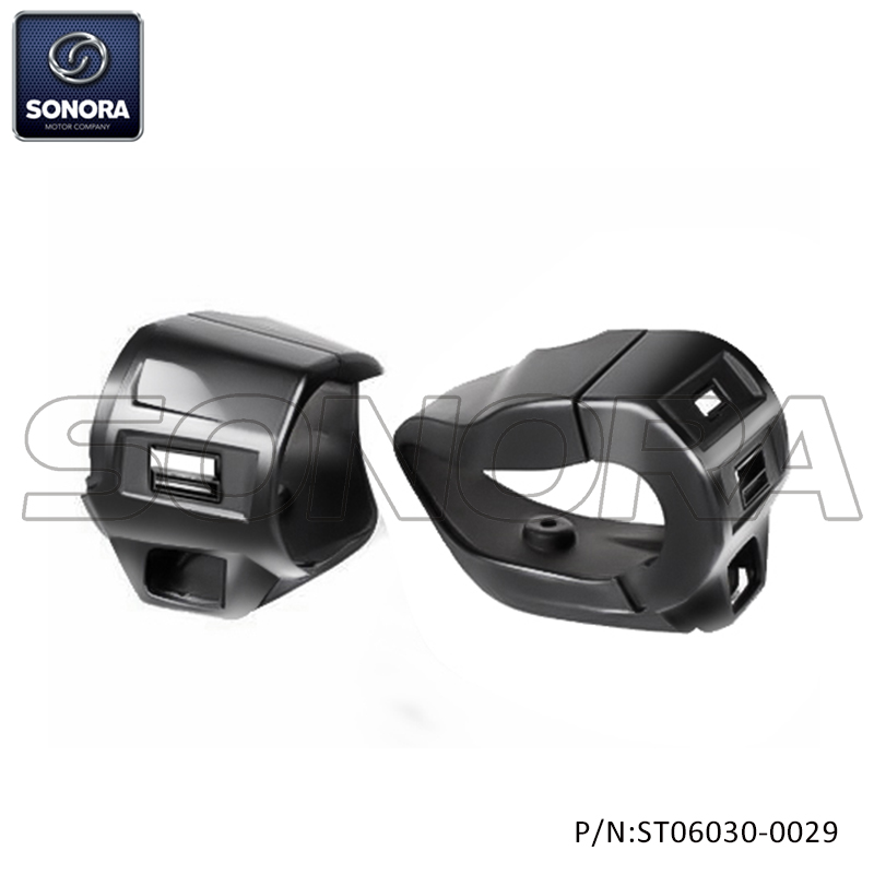 VESPA SPRINT Primavera Styling handle switch cover glassy black(P/N:ST06030-0029) Top Quality