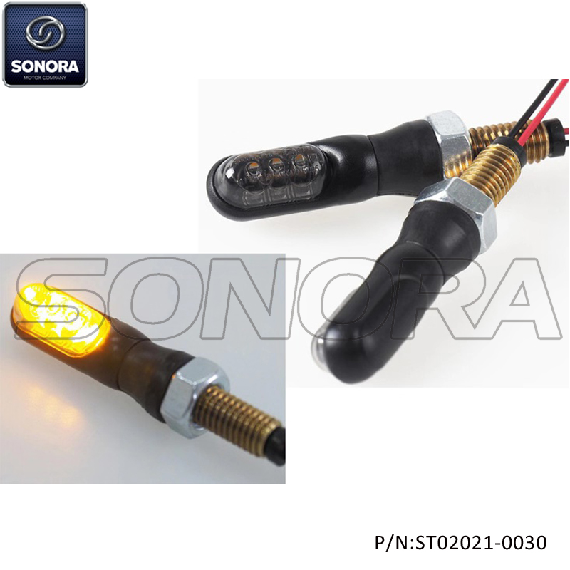 E-mark LED winker SMOKE LENS BLACK BODY 0030(P/N:ST02021-0030) top quality