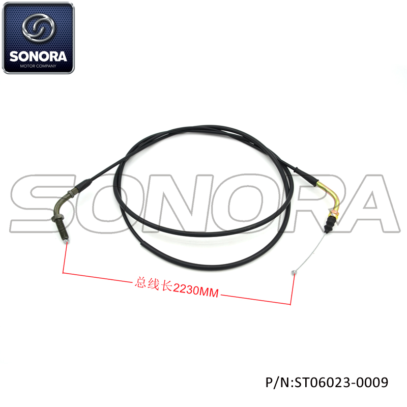 ST06023-0009 BAOTIAN Repuesto BT49QT-21A3 Conjunto de cable del acelerador. (3)