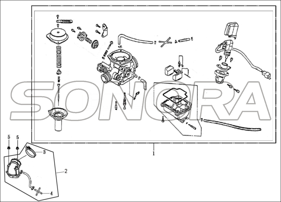 CARBURADOR para LONGJIA